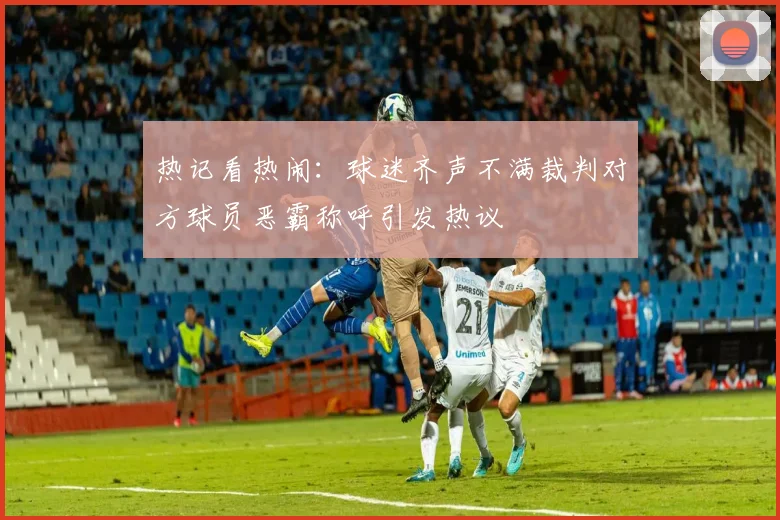 热记看热闹：球迷齐声不满裁判对方球员恶霸称呼引发热议